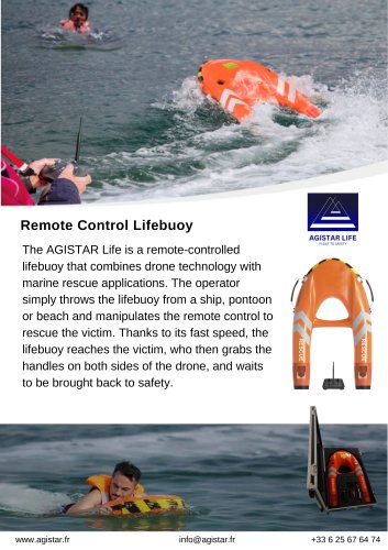 Remote Control Rescue Drone