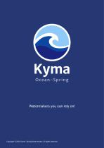 Kyma Watermaker Catalogue
