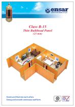 B-15 Class Thin Lining Panel