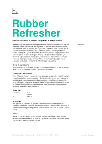 Rubber Refresher