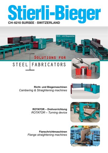 Solutions for STEEL FABRICATORS