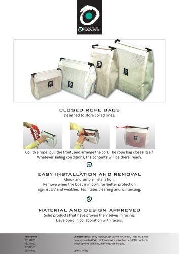 CLOSED ROPE BAGS