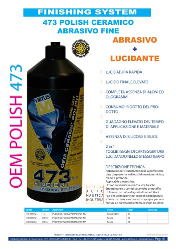 POLISH CERAMICO ABRASIVO FINE 473