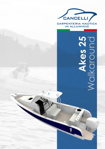 NAUTICA CANCELLI AKES 25 WALKAROUND