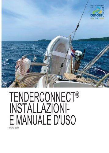 TENDERCONNECT&reg; INSTALLAZIONI- E MANUALE D'USO