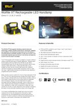 WOLFLITE® XT RECHARGEABLE LED HANDLAMP PRODUCT INFORMATION SHEET