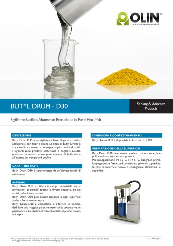 BUTYL DRUM - D30