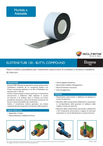 ELOTENE TUBI 130 - BUTYL COMPOUND