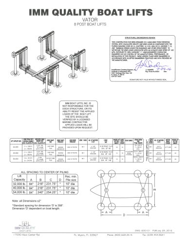 Alumavator 8 pile