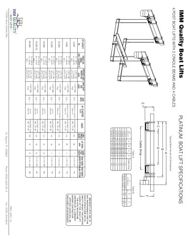 Platinum Boat House Lift