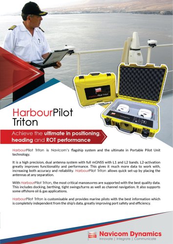 HarbourPilot Triton brochure