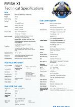 FIFISH X1 Technical Specifications